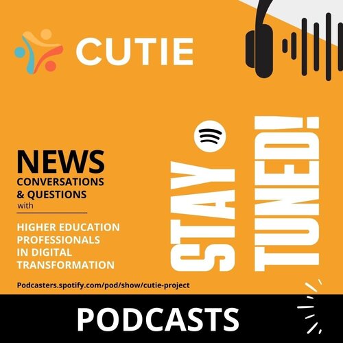 🎧✨ CUTIE CONVERSES with leading figures involved in the digital transformation processes in universities, offering an...