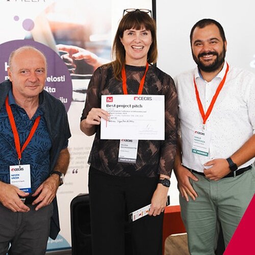 🎉 Exciting news for the CUTIE project! Helena Sigurdardottir from the University of Akureyri was awarded Best Project...